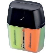Surligneur BOSS MINI, boîte en plastique de 4