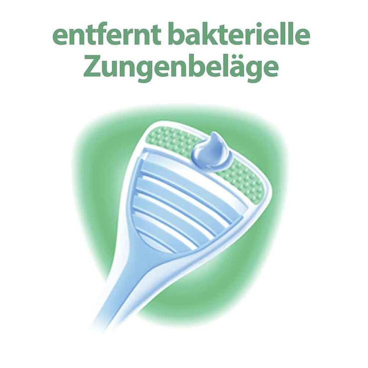 Meridol sicherer Atem Zungenreiniger extra flach, 1 St