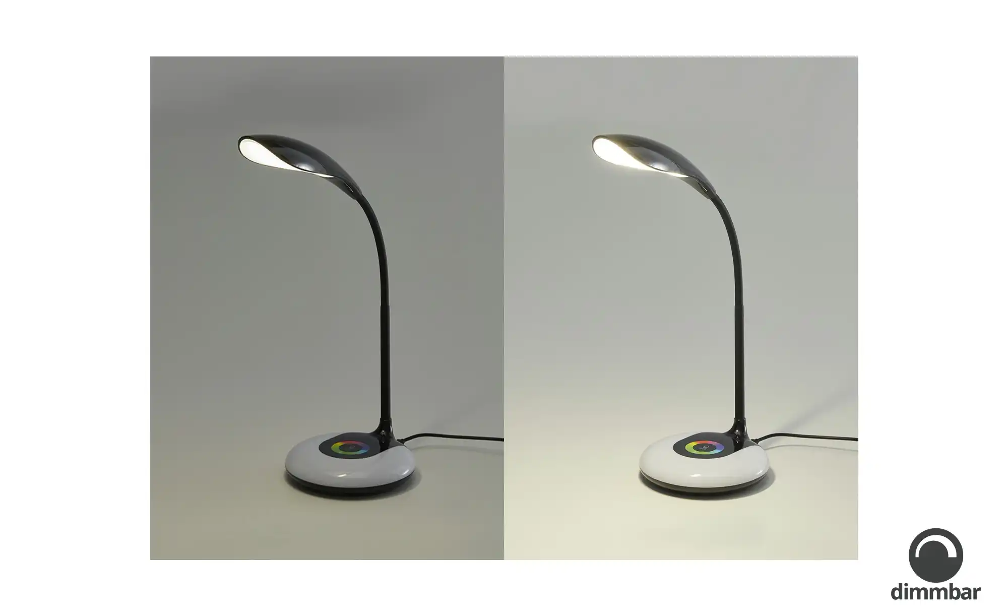 KHG LED-Tischleuchte, 1-flammig, schwarz