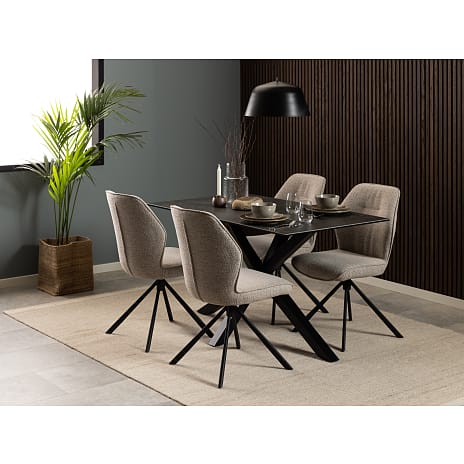 Aura spisebordsstol - beige