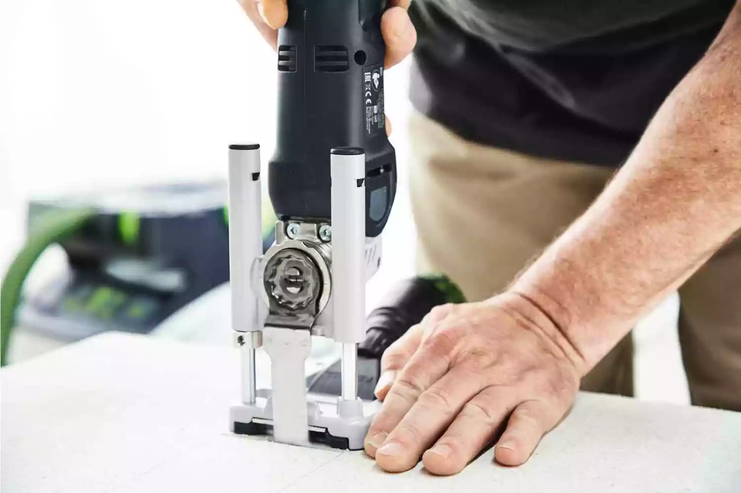 Festool VECTURO OSC 18 HPC4,0 EI-Set 18V Li-Ion accu oscillerende multitool set (1x 4,0Ah) in systainer - koolborstelloos