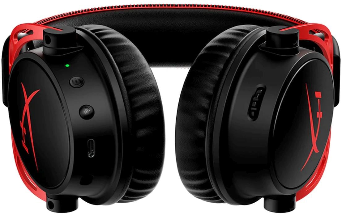 Headset Cloud Alpha Wireless – DTS Schwarz<br>Kabelloses Over-Ear Gaming-Headset