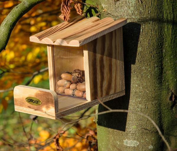 dobar® wildlife Eichhörnchen Futterstation,