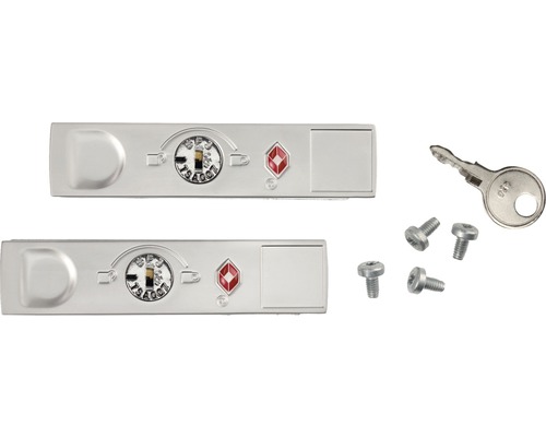 Retrofitset Parat cijferslot TSA LOCK™-functie voor veilig reizen.