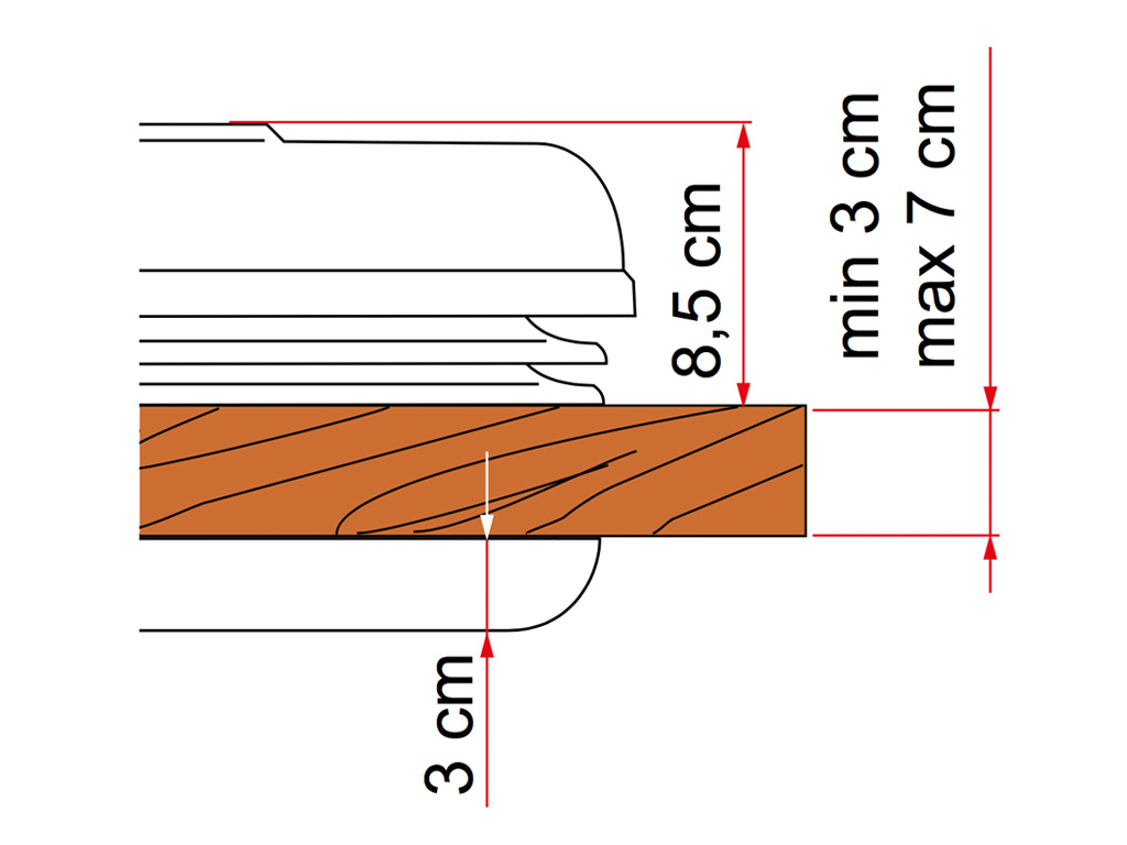 Fiamma Vent 50 dakluik - white