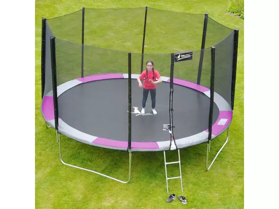 Kangui - Trampoline rond Ø300cm avec filet de sécurité - RALLI 300