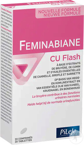 PiLeJe Feminabiane CBU Flash 20 Comprimés