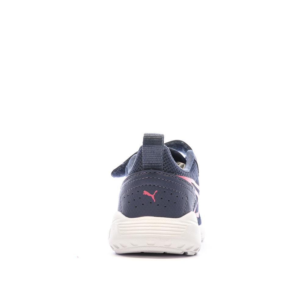 Puma Baskets Marine/Rose Fille Puma All Day Active 01
