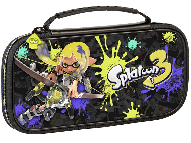 Big Ben Interactive Game Traveler Deluxe Travel Case - Spla Transporttasche mit Aufbewahrungsboxen für die Switch
