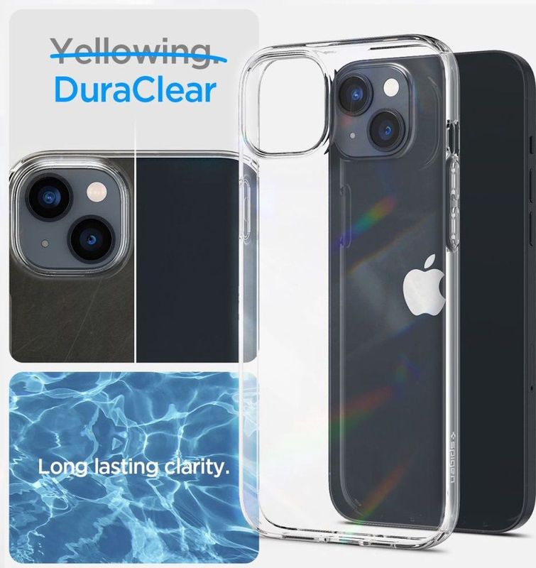 Spigen - Crystal Pack - Smartphonehoes - Transparant - TPU - Glas.Tr