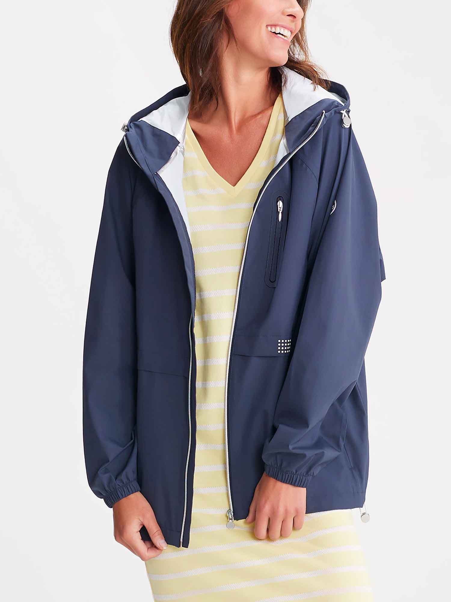Parka Femme Imperméable Bleu