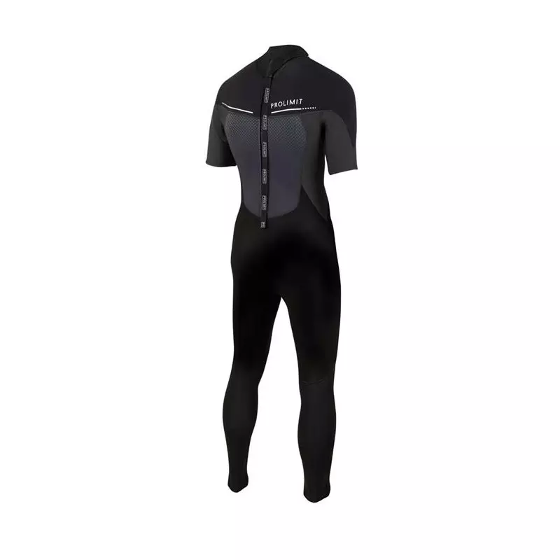 Combinaison steamer PROLIMIT Fusion Shortarm Backzip 3/2 Q-lining FL Black