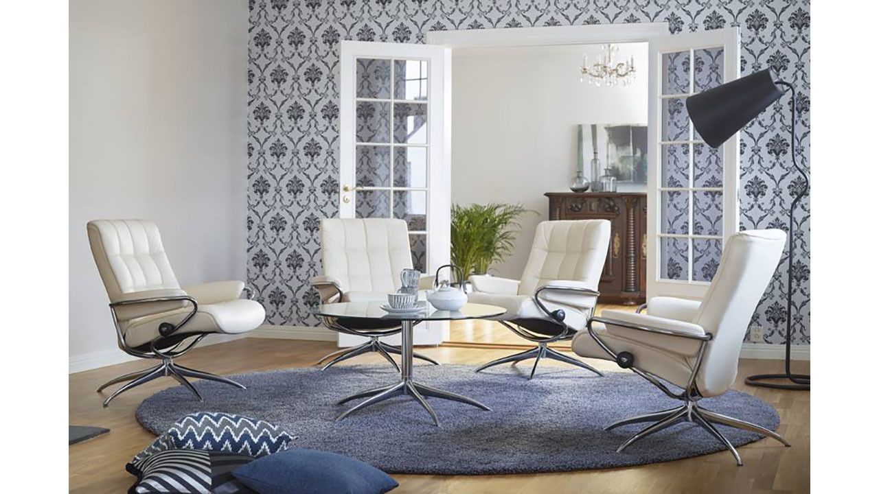 Relaxfauteuil London LowBack  | StresslessB80 x D72 x H86 cm