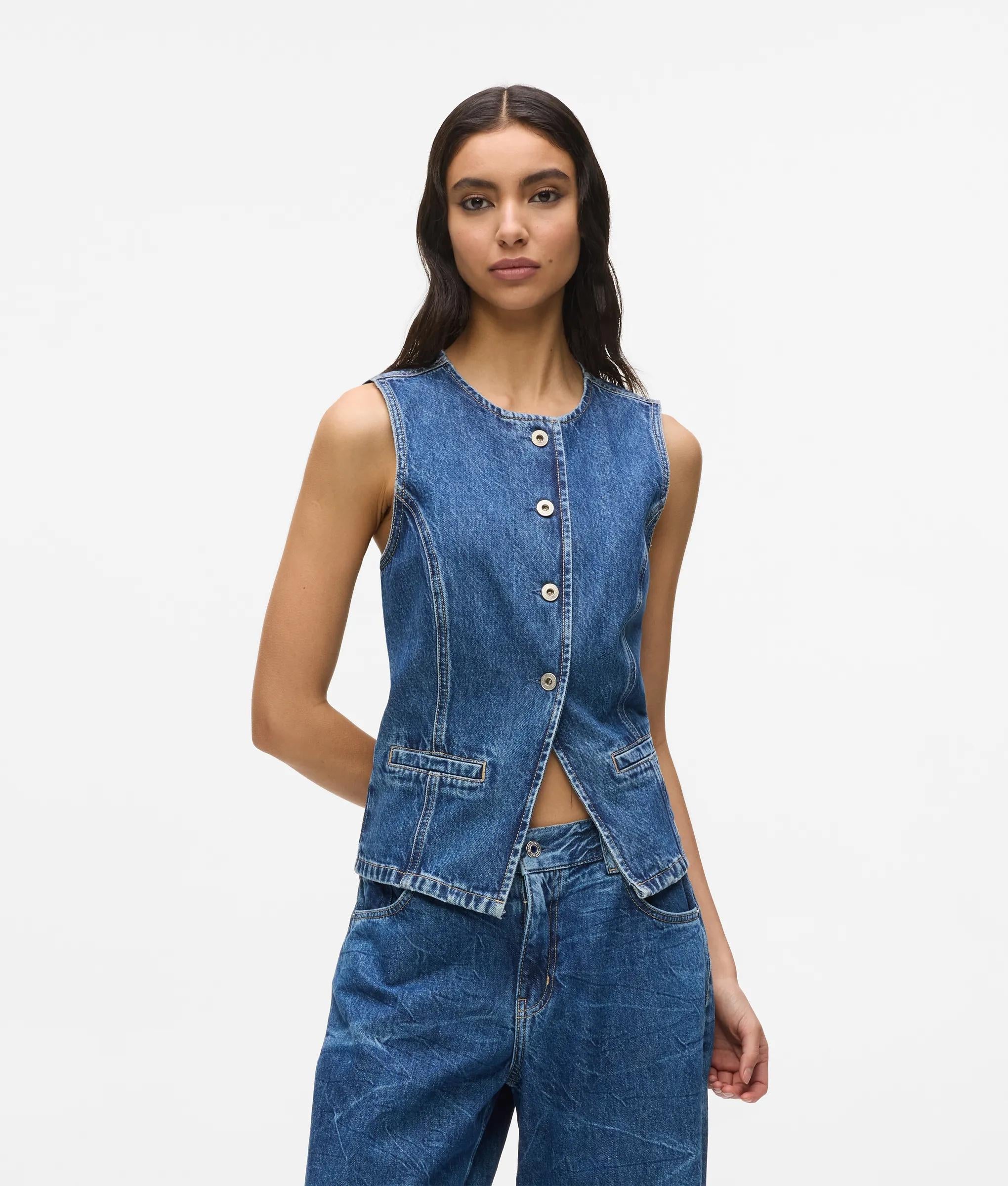 Gilet van denim