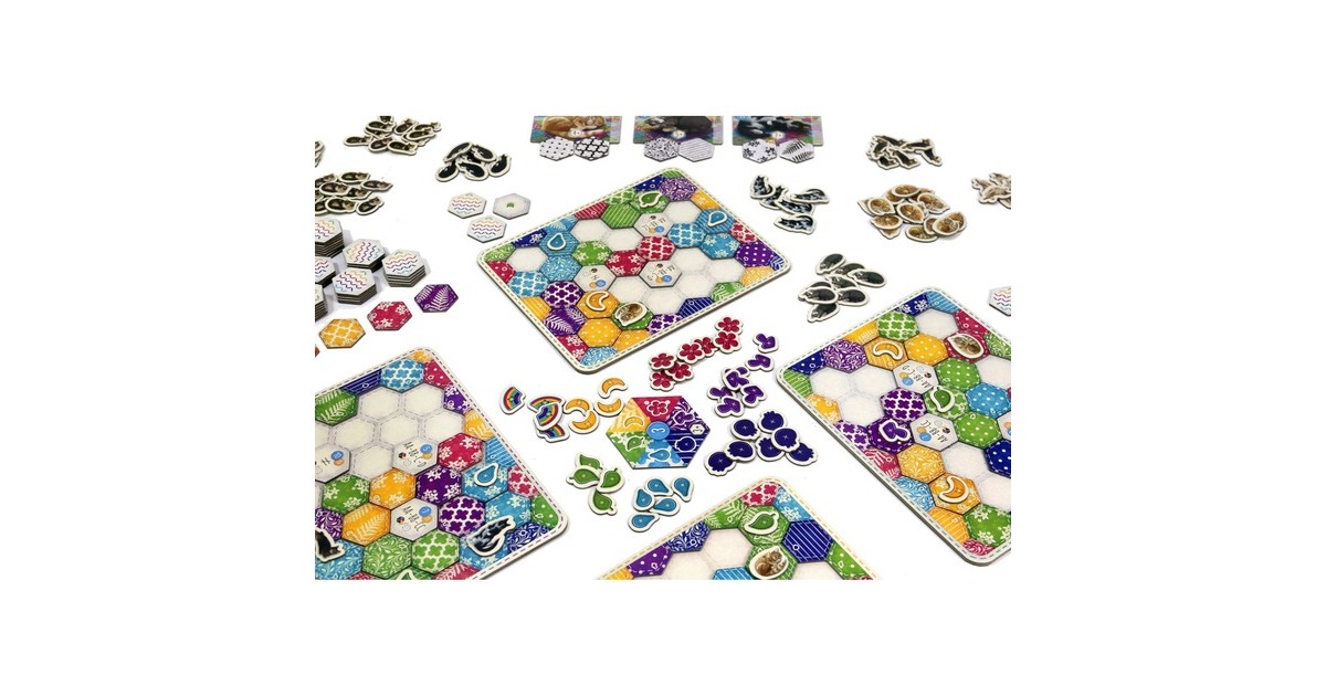 White Goblin GamesCalico Bordspel  (Nederlands, 1 - 4 spelers, 45 minuten, Vanaf 10 jaar)