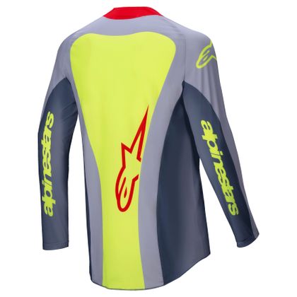 Maillot cross Alpinestars TECHSTAR - MELT 2025 - Rouge / Gris