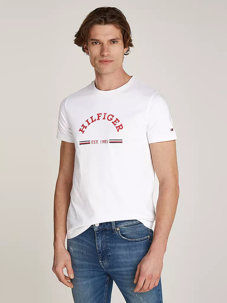 TOMMY HILFIGER T-Shirt weiss