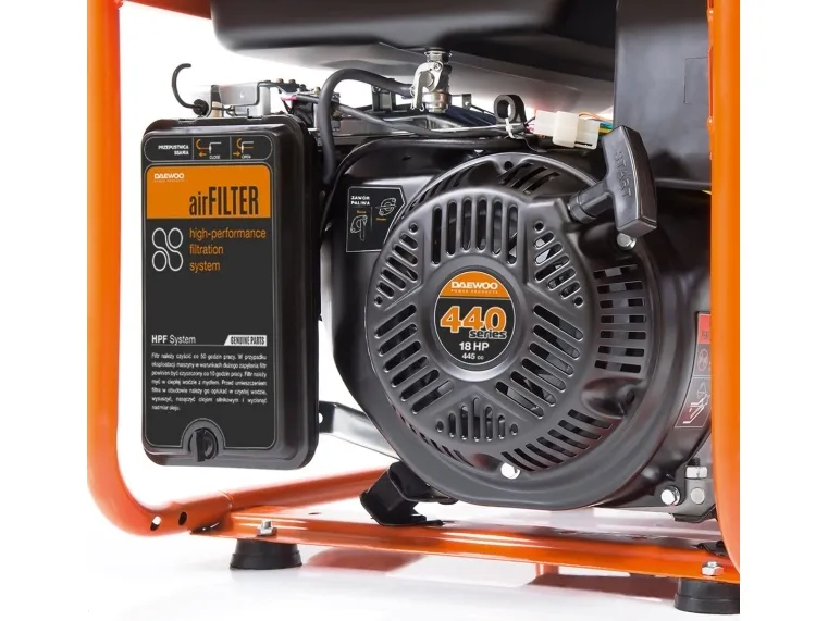 Daewoo GDA 8500E-3 7500 W 3-faset generator