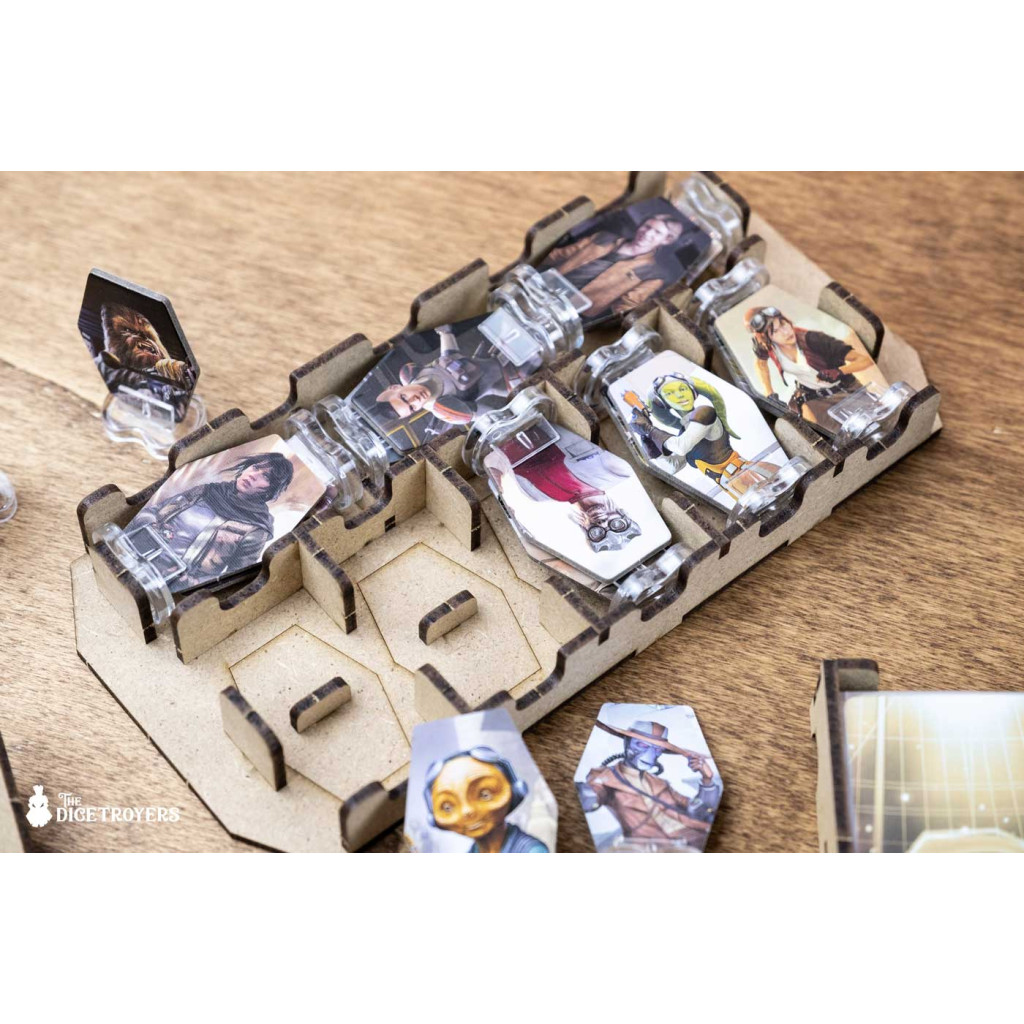 Rangement pour Boîte Dicetroyers - Star Wars: Bordure extérieure - Affaires en Suspens