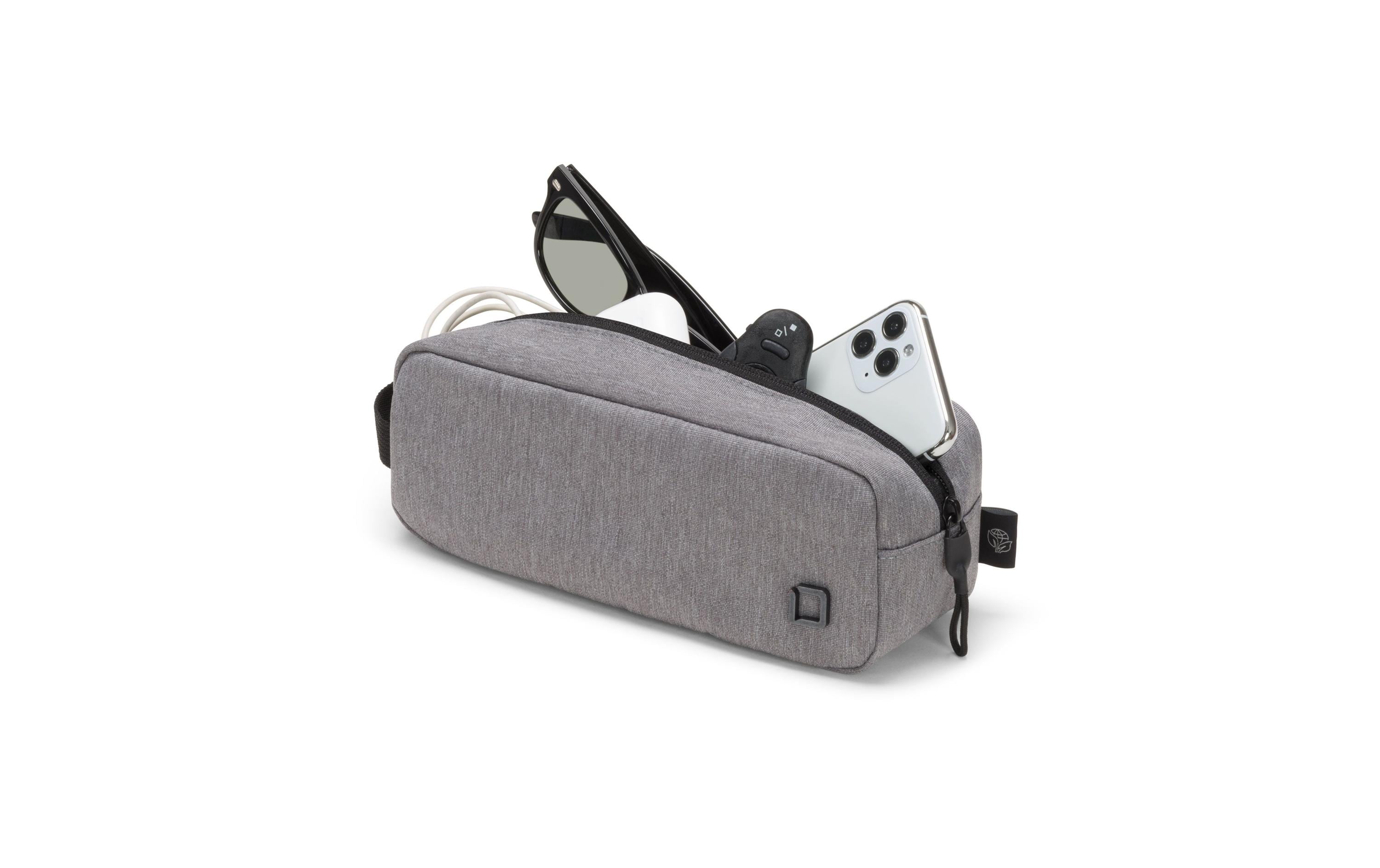 Reisetasche Eco Accessories Pouch MOTION HellgrauUmweltfreundliche Zubehörtasche mit mehreren, kleineren Zusatzfächern