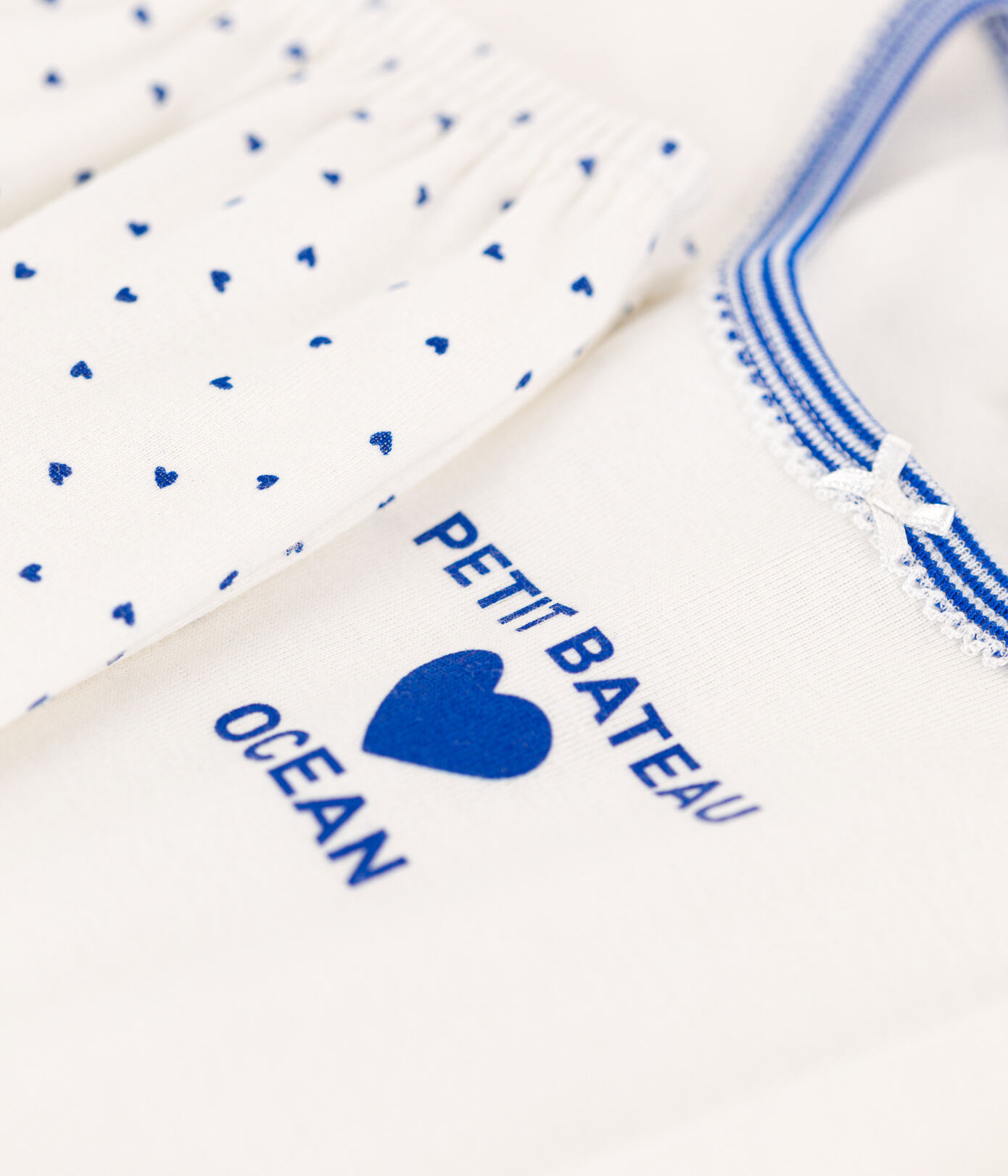 Pyjama en coton petite fille