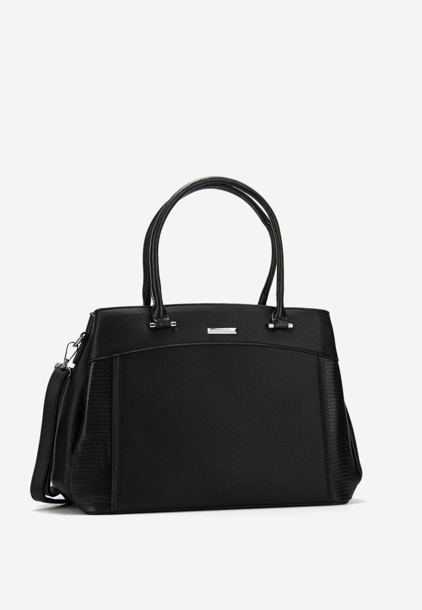 Sac à main noire Silvia Rosa 6937
