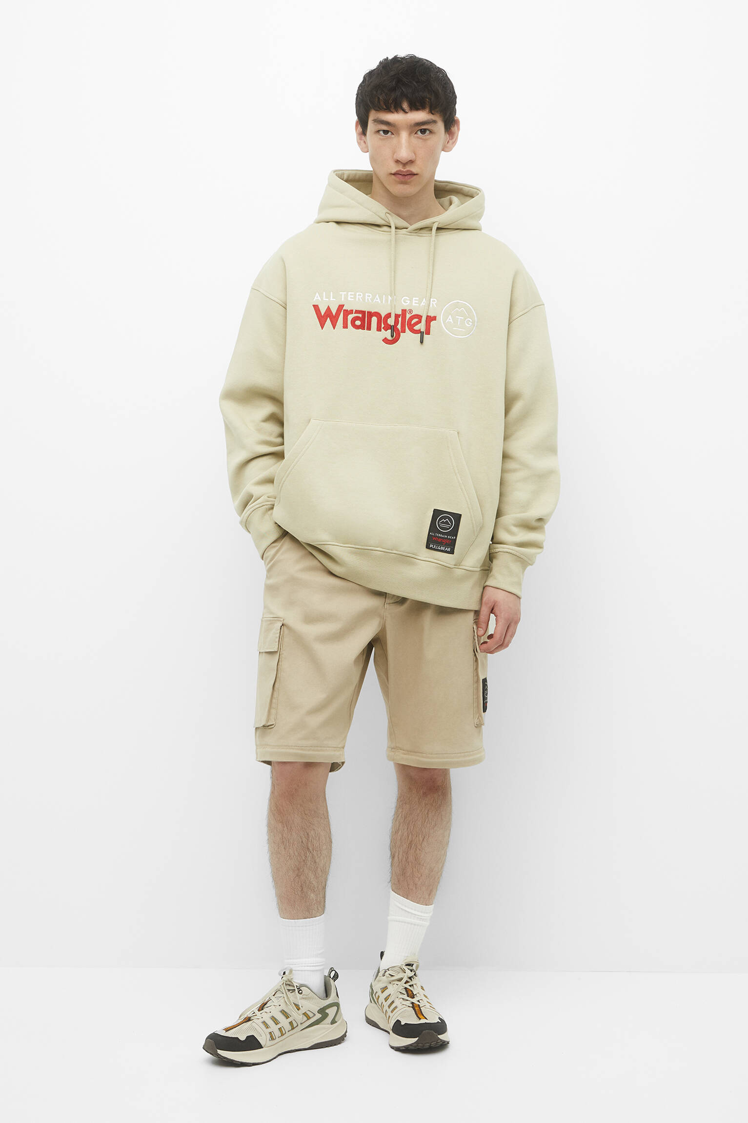 MOLETOM WRANGLER ATG - CREME
