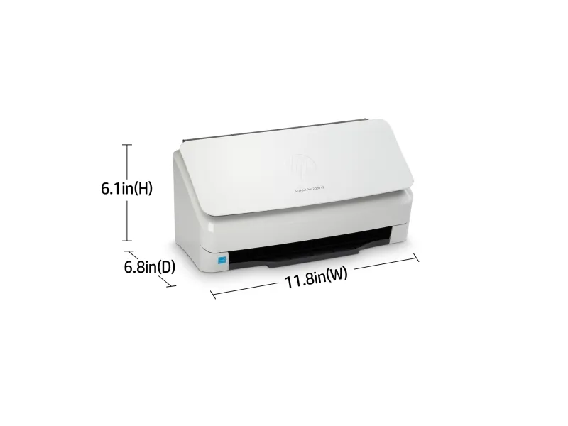 HP Scanjet Pro 2000 s2 Sheet-feed - Dokumentscanner - Duplex - 216 x 3100 mm - 600 dpi x 600 dpi - op til 35 ppm (mono) - ADF (50 ark) - op til 3500 scanninger pr. dag - USB 3.0