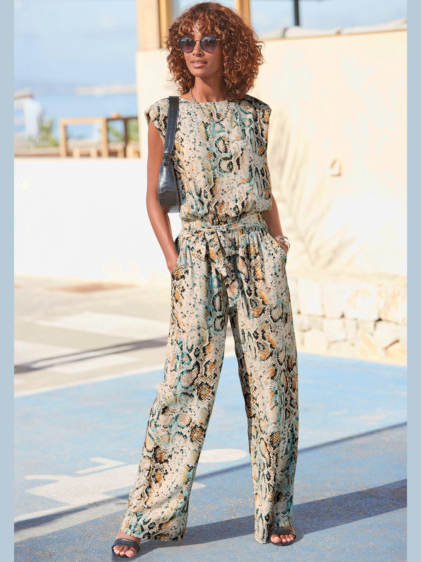 Pantalon coupe ample tendance