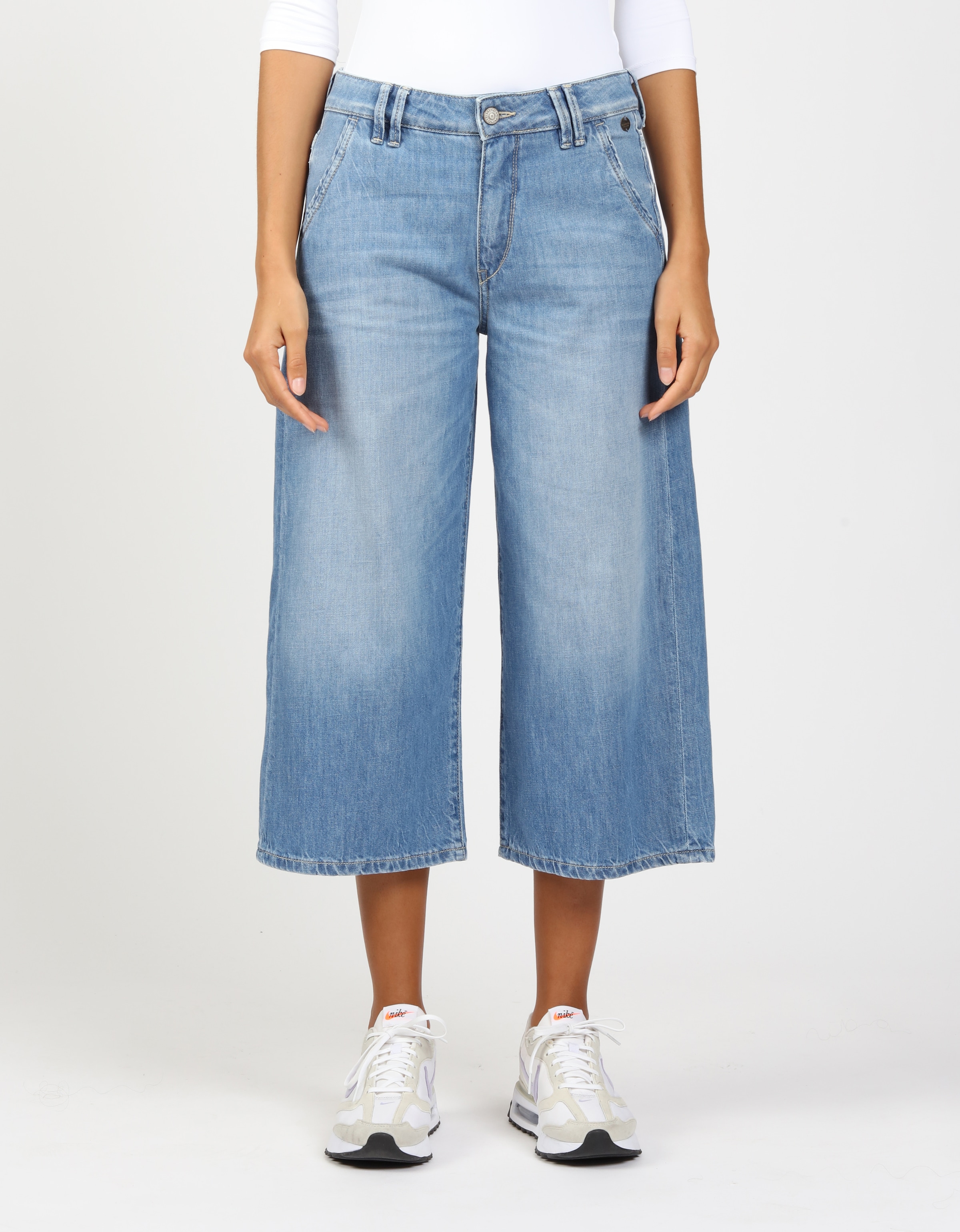 GANG 3/4-Jeans »94MONA CULOTTE«, mit weitem Bein