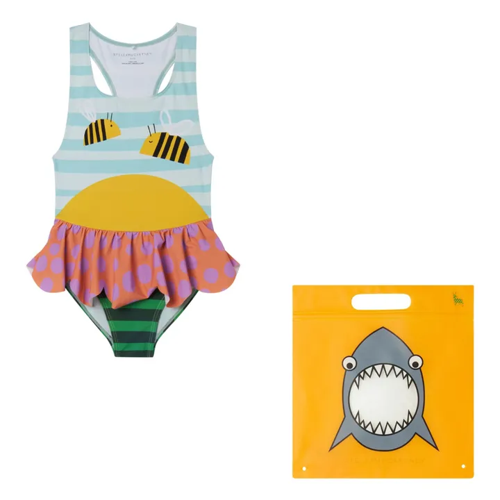 Stella McCartney Kids Maillot de Bain Abeille | Rose