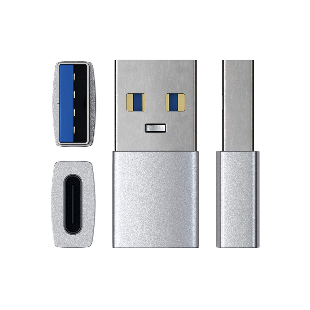 USB 3.0 auf USB C Adapter Highspeed Umwandler (ST-TAUCS) - Silber