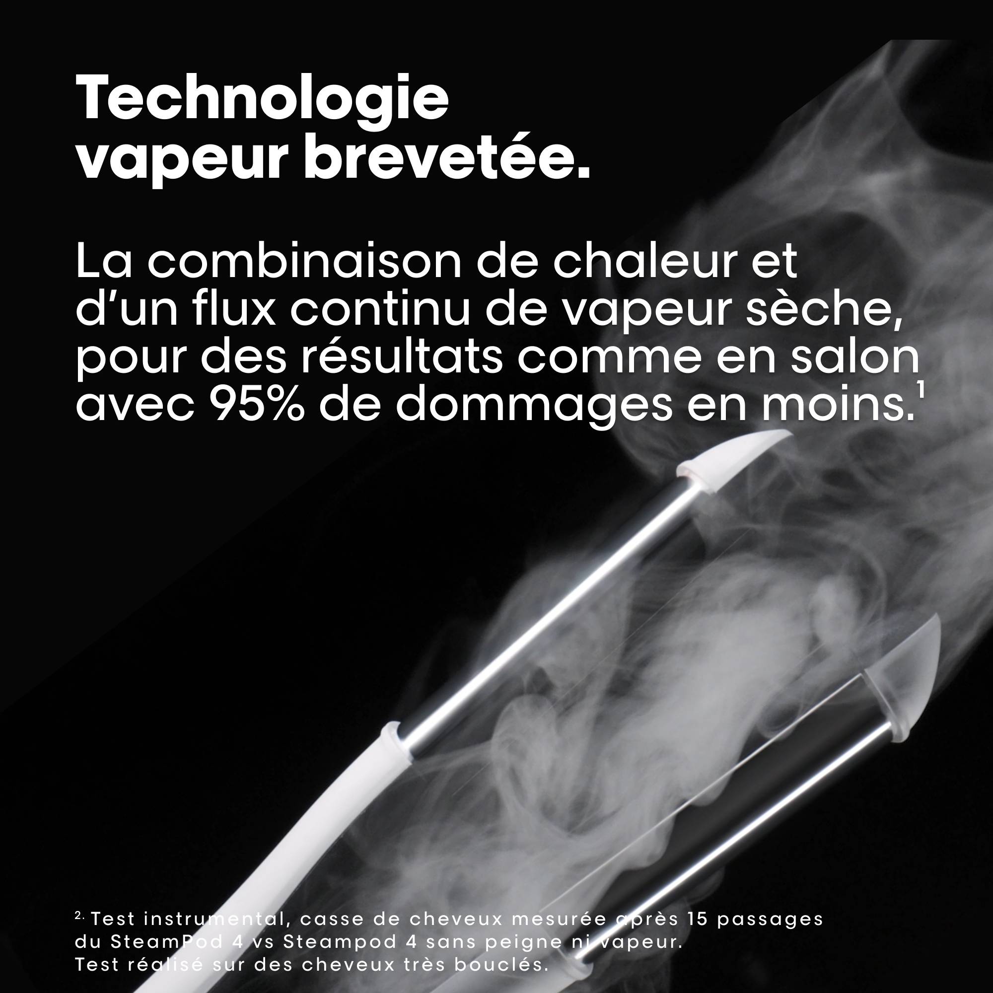 SteamPod 4 lisseur boucleur vapeur