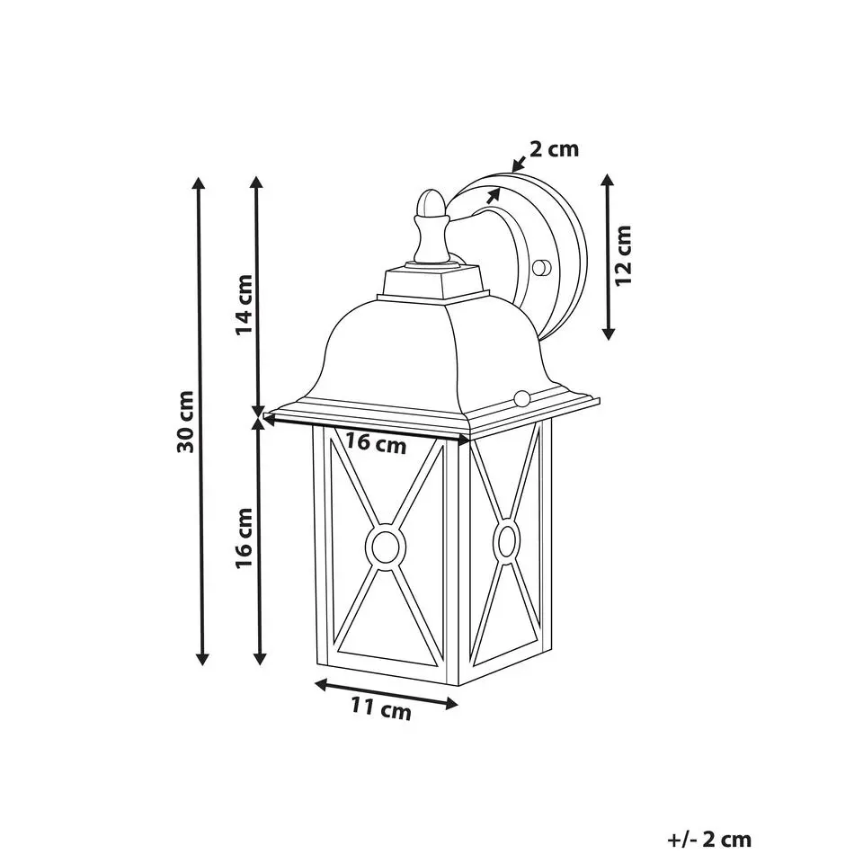 FINDON - Wandlamp - Wit - Ijzer