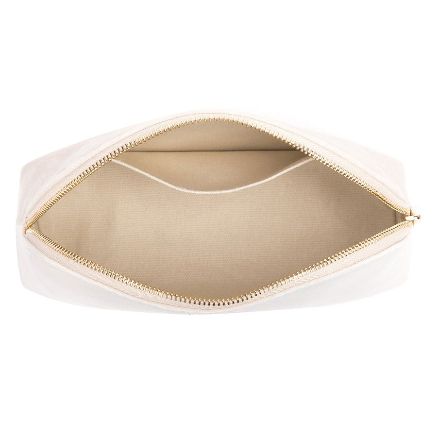 DARK Velvet Make-Up Pouch Large Vanilla