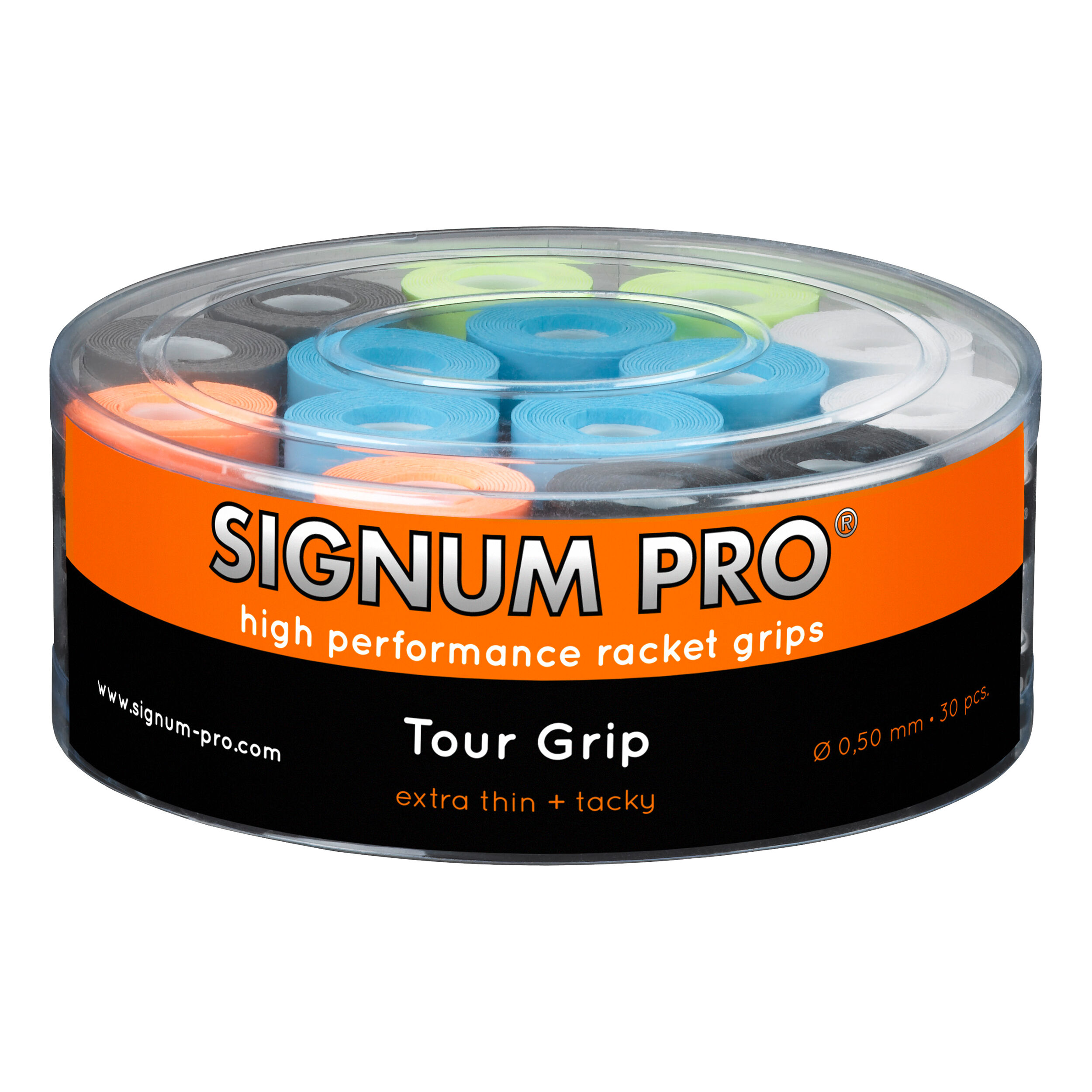 Signum Pro Tour Grip Pack De 30 - Multicouleur