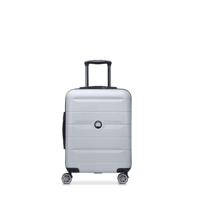 Valise cabine rigide Comete + Slim 55 cm Gris