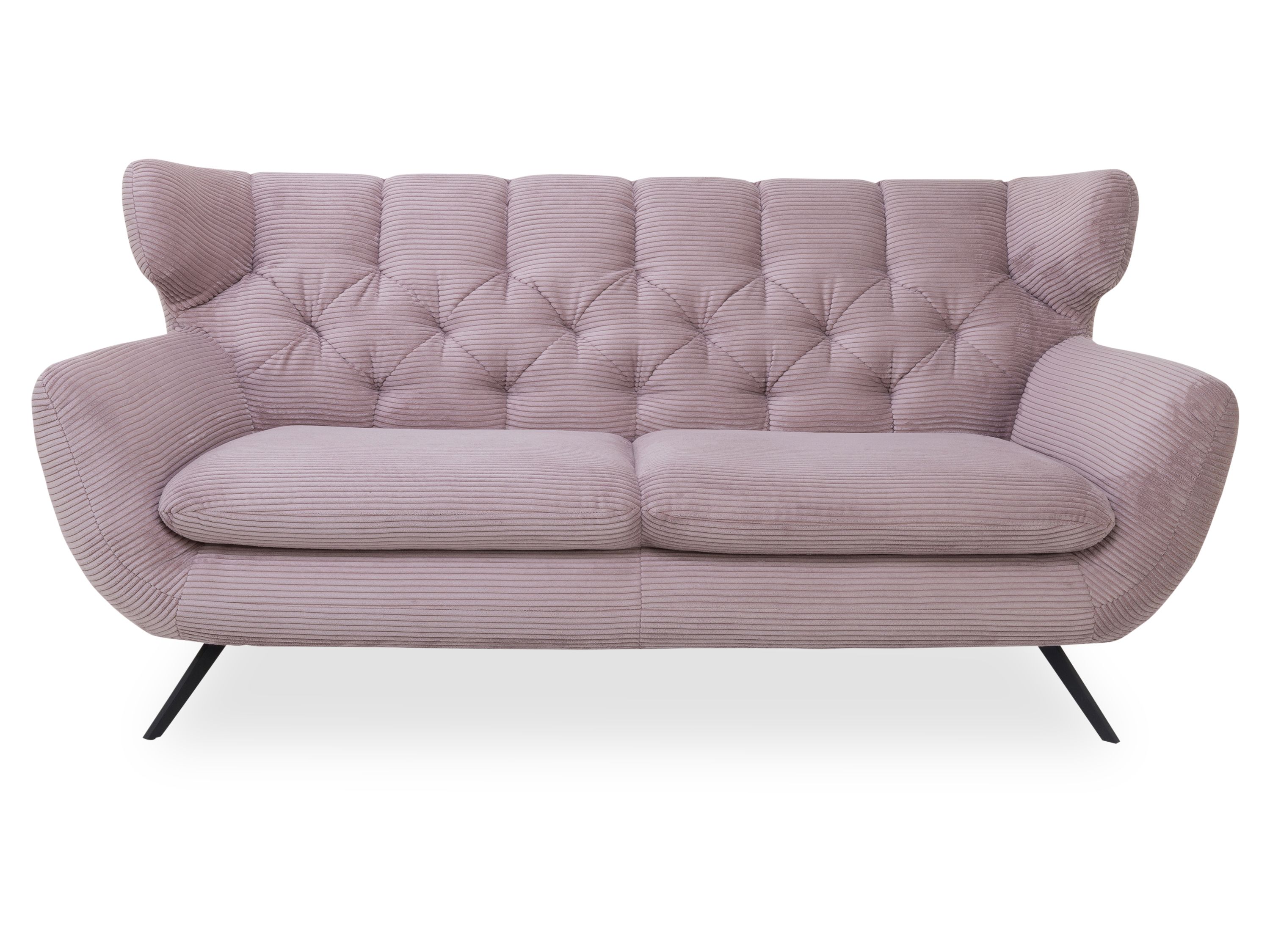 Sofa 2,5 Sitzer CHARLSTON rosa