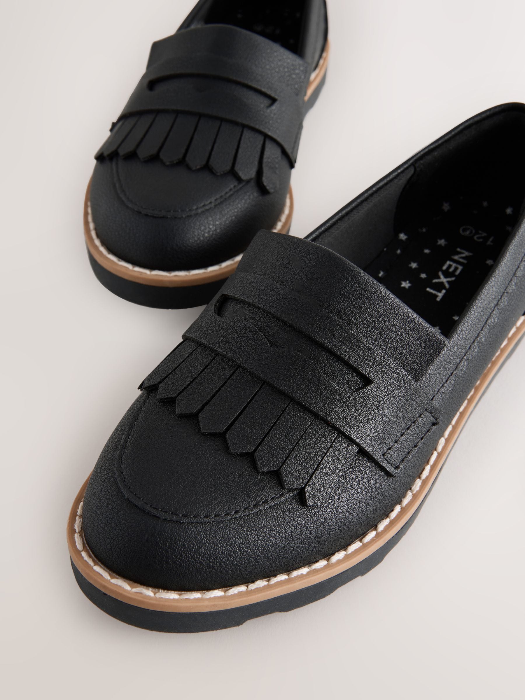 Zwart - School Loafers