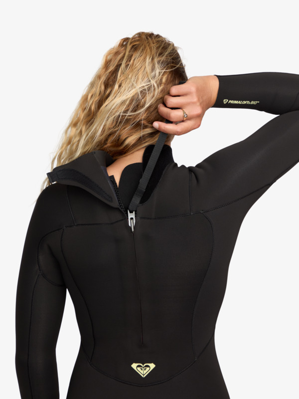 4/3mm Prologue+ Combinaison de surf back zip Noir Femme