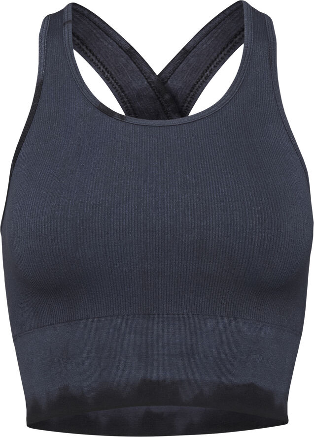 Gai&Lisva Lifa Tie dye Yoga Top India ink tie dye