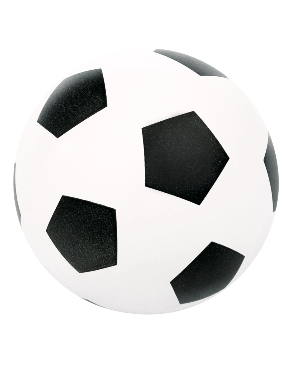 Mini Springball FUSSBALL (6cm) in schwarz/weiß