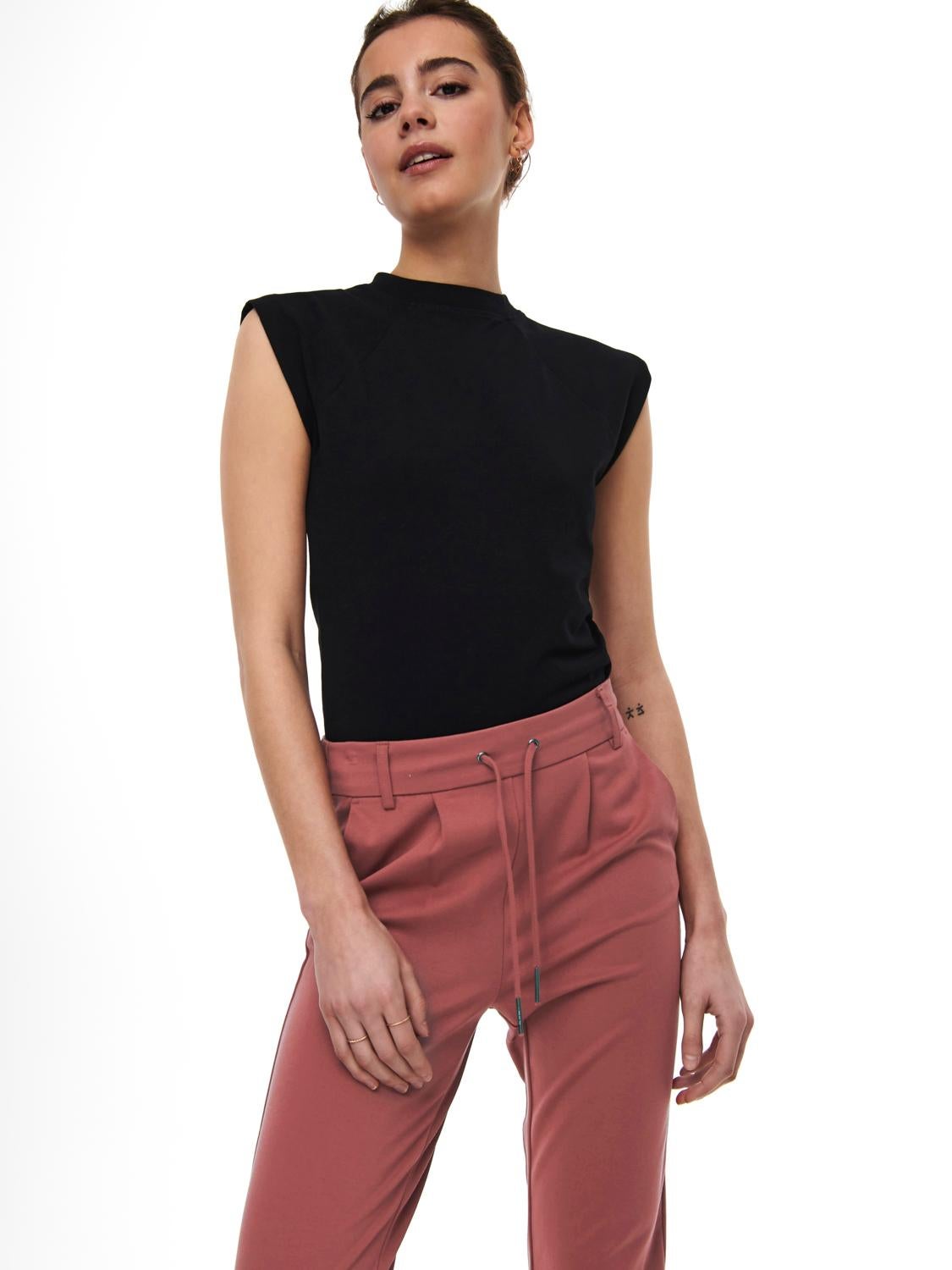 ONLPOPTRASH Mittlere Taille Normal geschnitten Klassische Hose Apple Butter