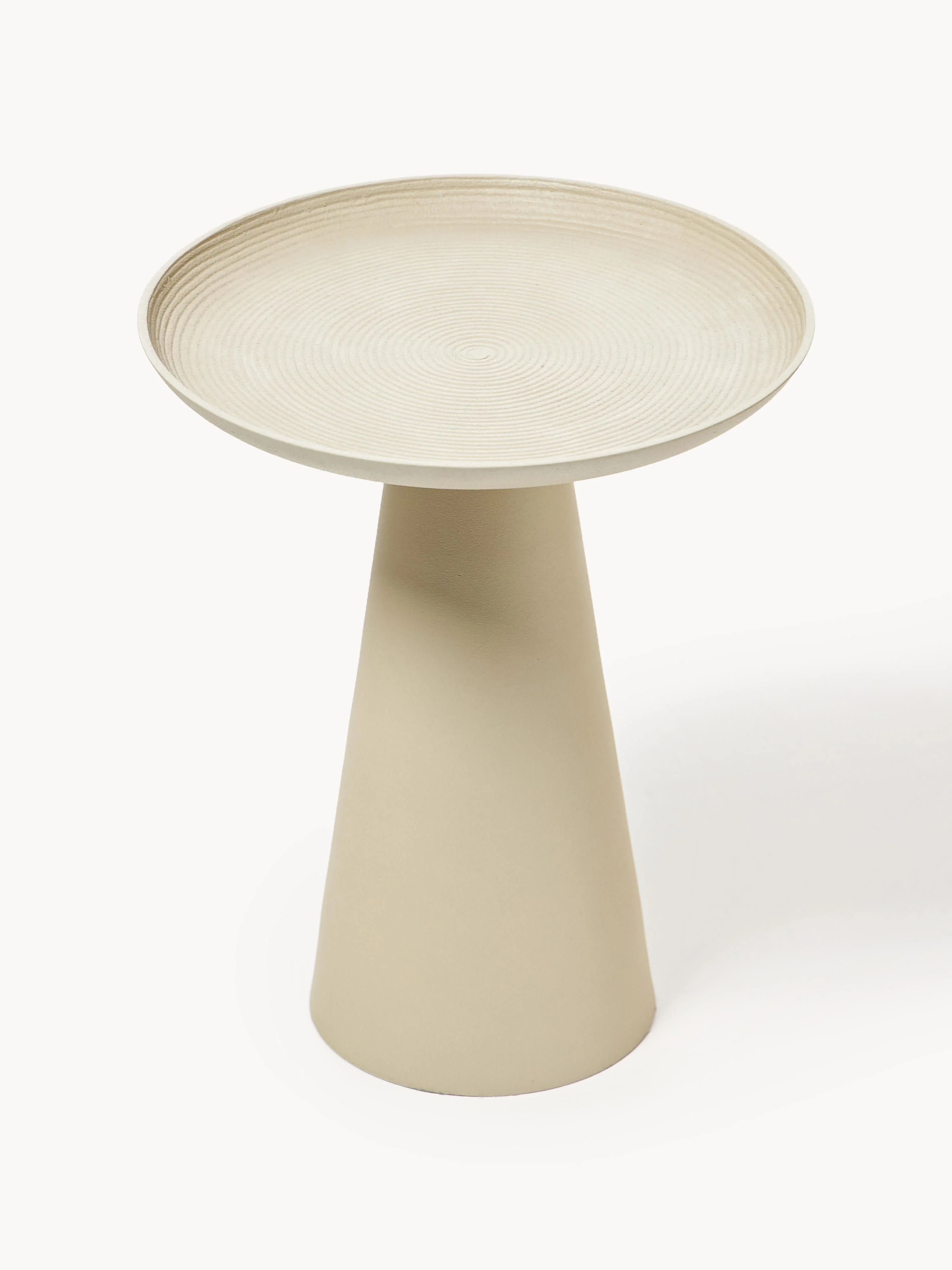 Ronde bijzettafel Ringar van metaal