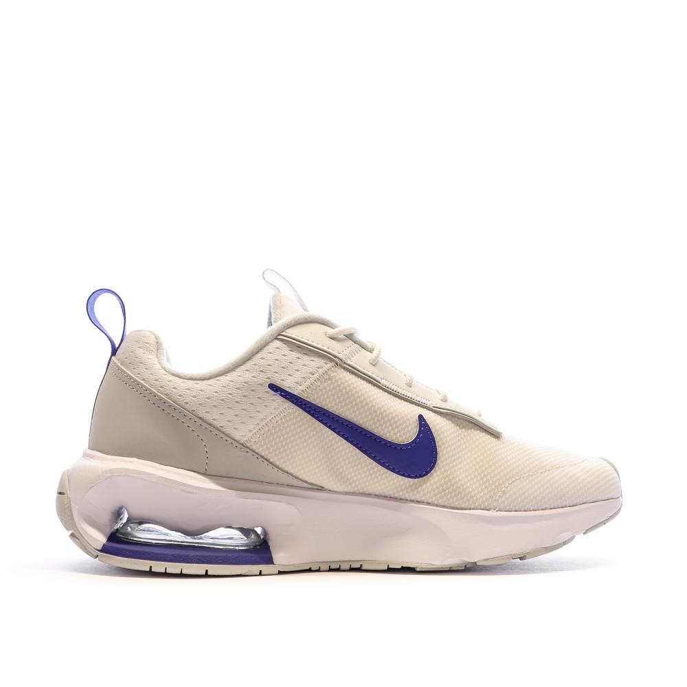 Nike Baskets Blanches/Violettes Femme Nike Intrlk