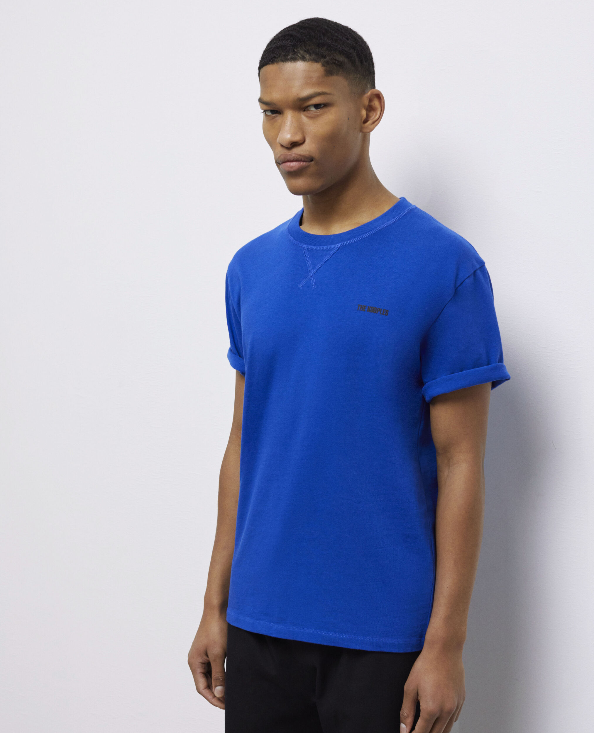 T-shirt logo The Kooples bleu