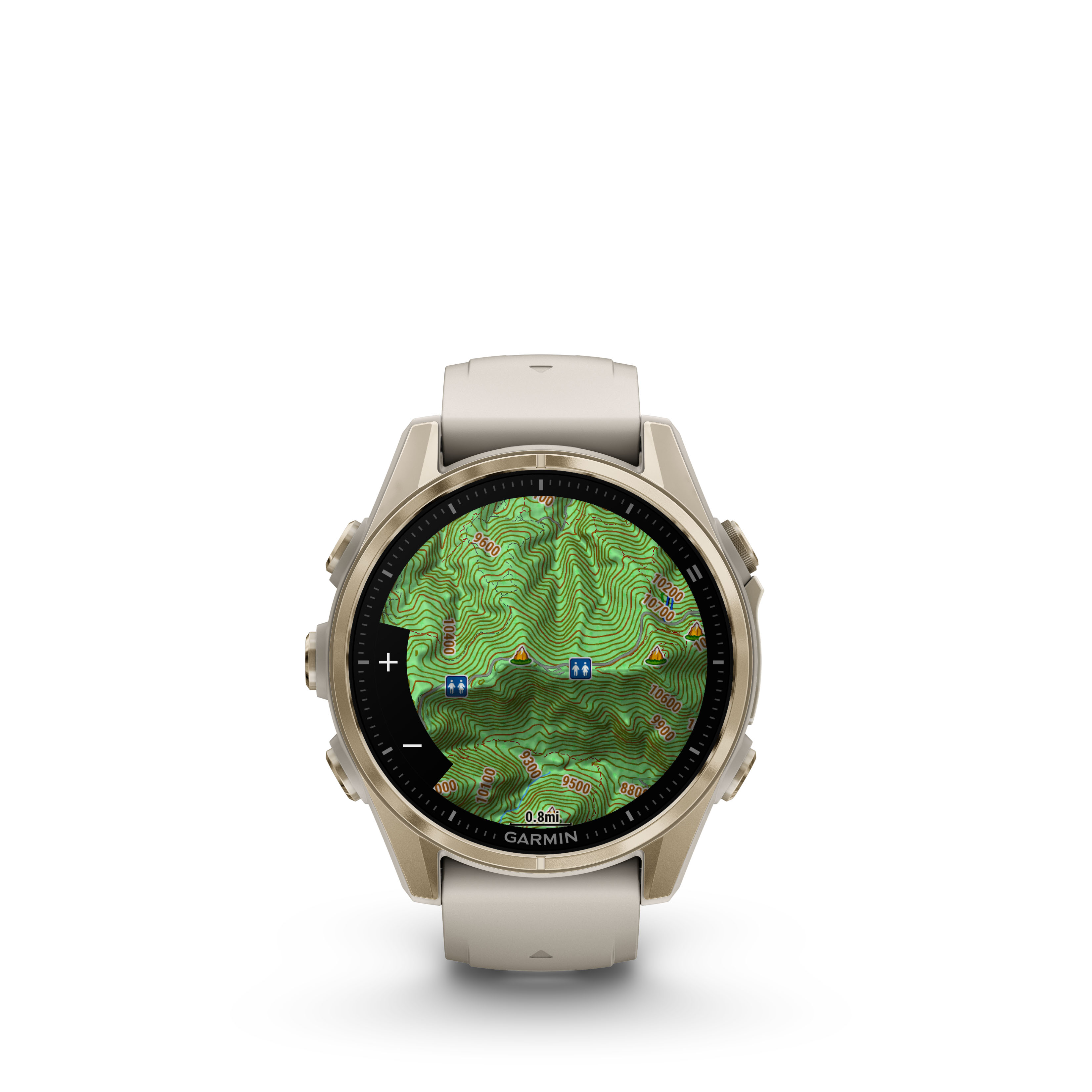 Garmin Fenix 8 43mm Amoled Sapphire Soft Gold/Sand