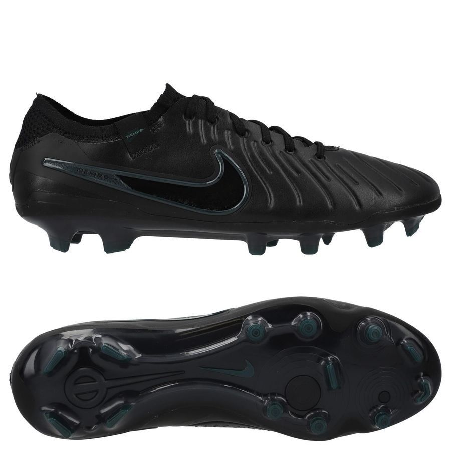 Nike Tiempo Legend 10 Elite FG Shadow - Noir/Vert