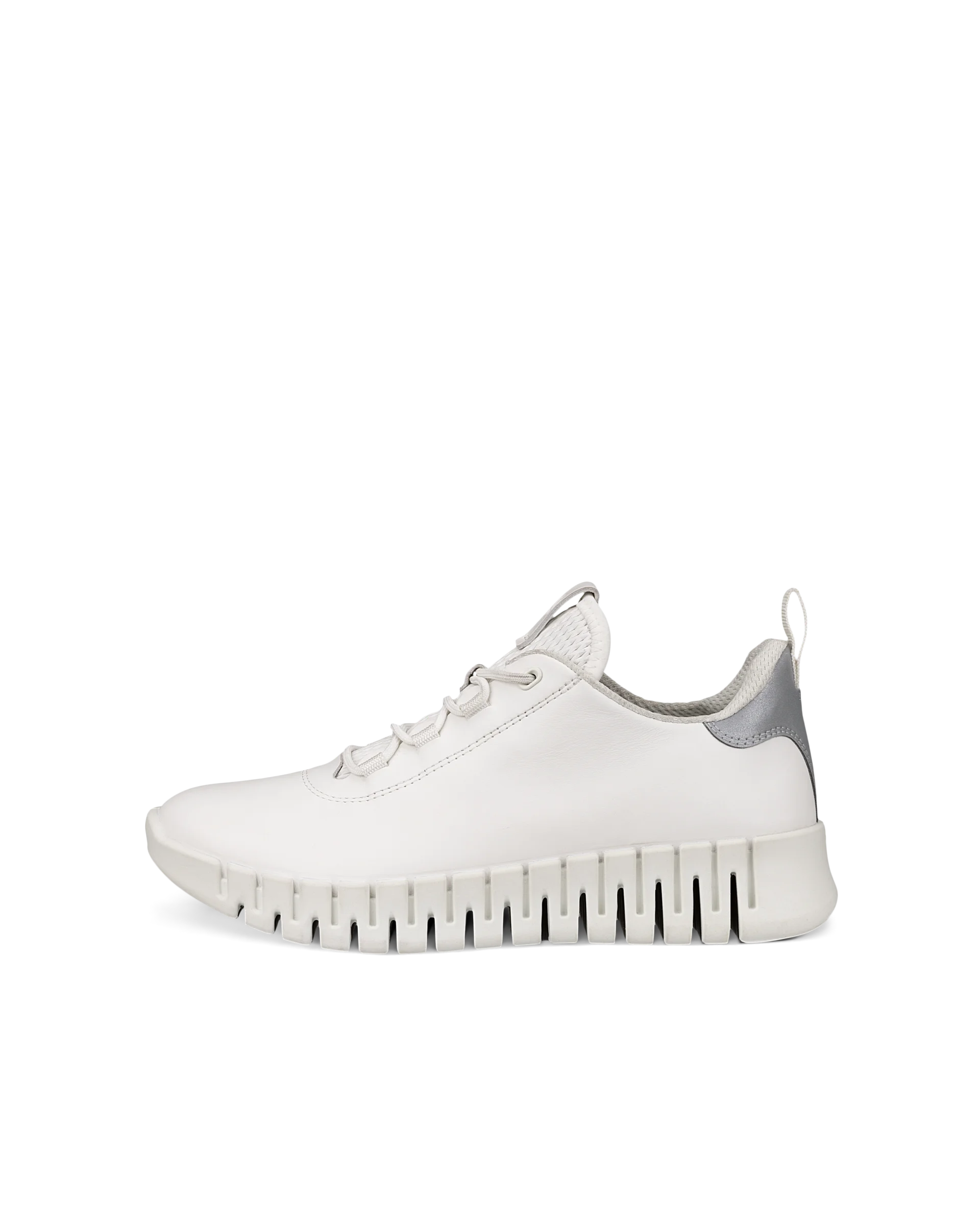 ECCO GRUUV W Damen Ledersneaker Weiß