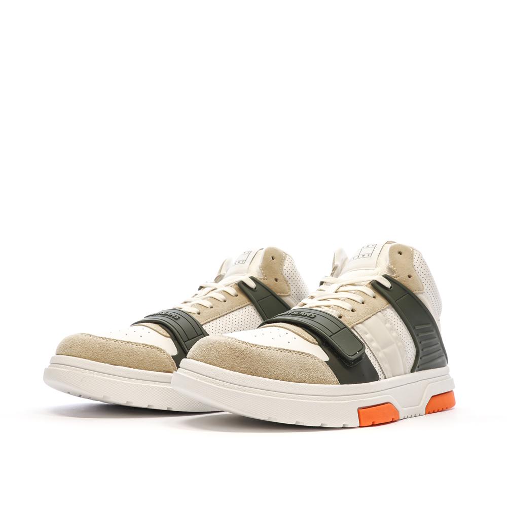 Tommy Hilfiger Baskets Beige/Kaki Homme Tommy Hilfiger The Brooklyn Urban